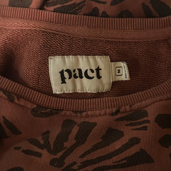 Pact Organic‎ Cotton Walnut Stamp Essent Sweatshirt Size
Medium - Picture 6 of 7